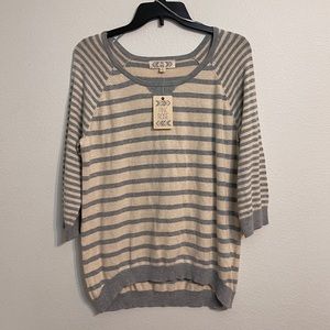 NWT! Pink Rose Sweater